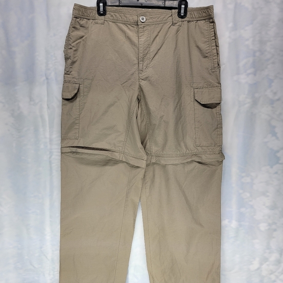 Columbia Other - Columbia Ripstop Convertible Pants Shorts 32L Tan